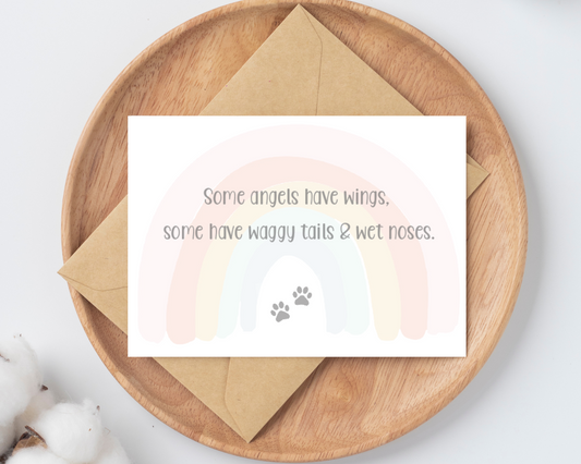 Dog Sympathy Card
