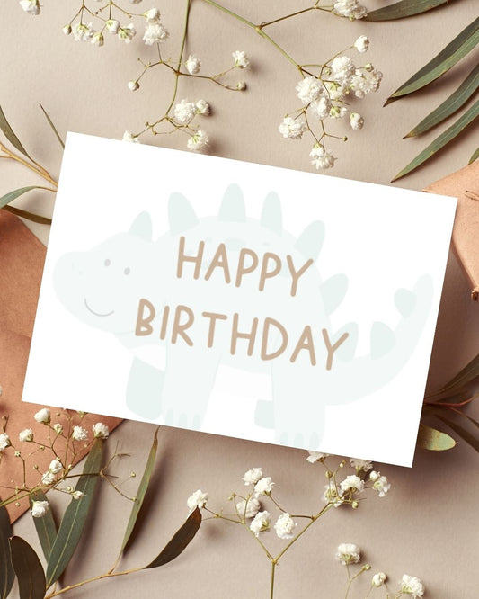 Dino Happy Birthday