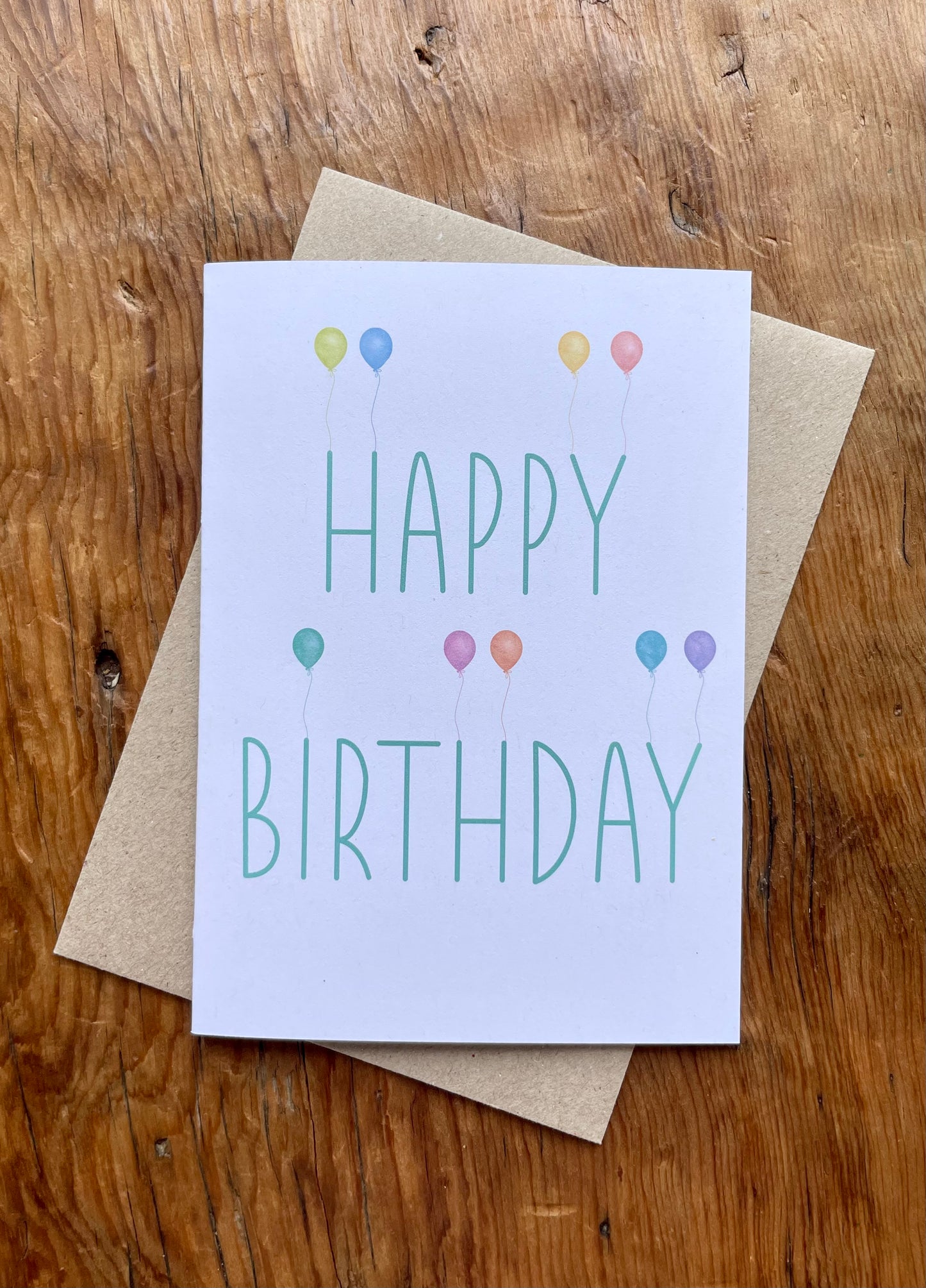 Happy Birthday - Balloons