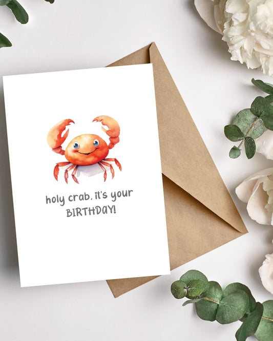 Holy Crab! It’s Your Birthday