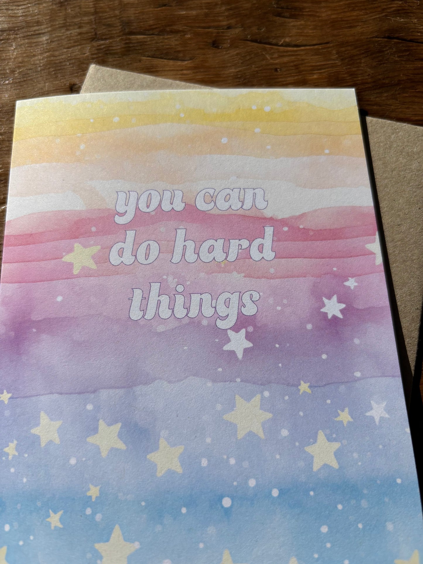 You can do hard things