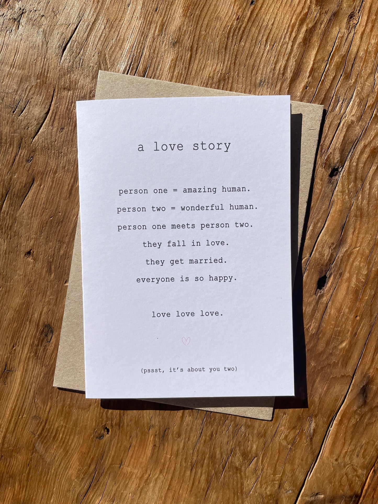 A Love Story