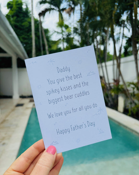 Daddy We Love You for All You Do