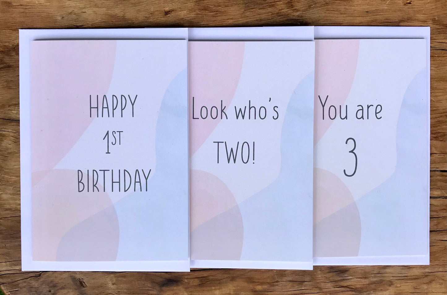 Happy Birthday | 1st Birthday | 2nd Birthday | 3rd Birthday