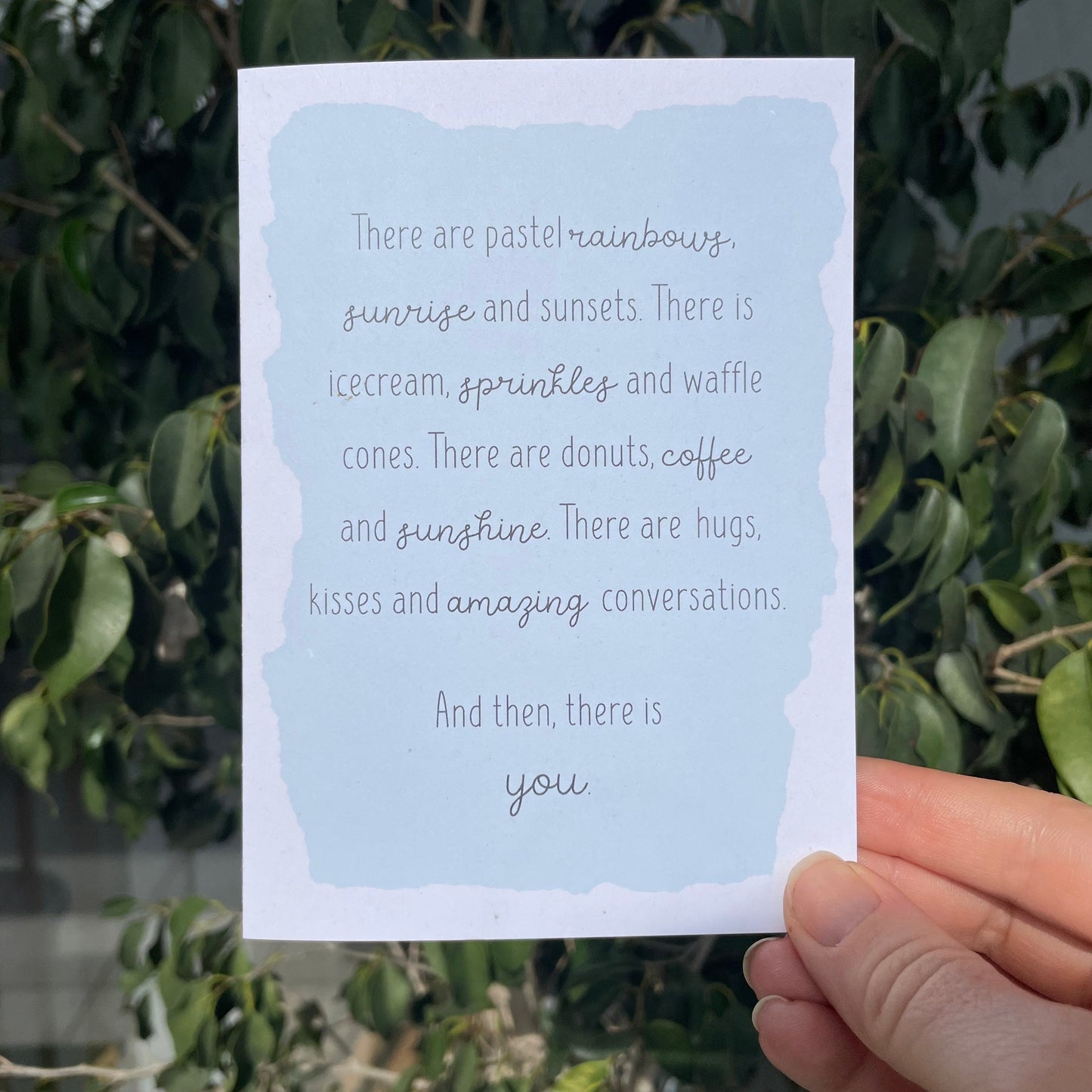 And Then There Is You