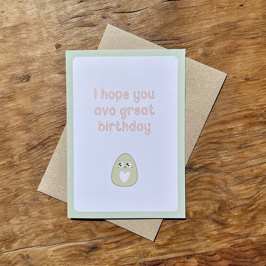 Avo Great Birthday Card