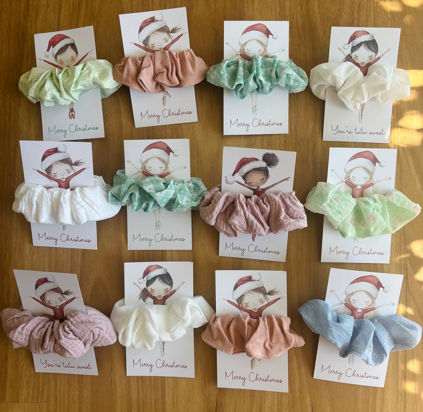 Christmas Scrunchie Ballerina