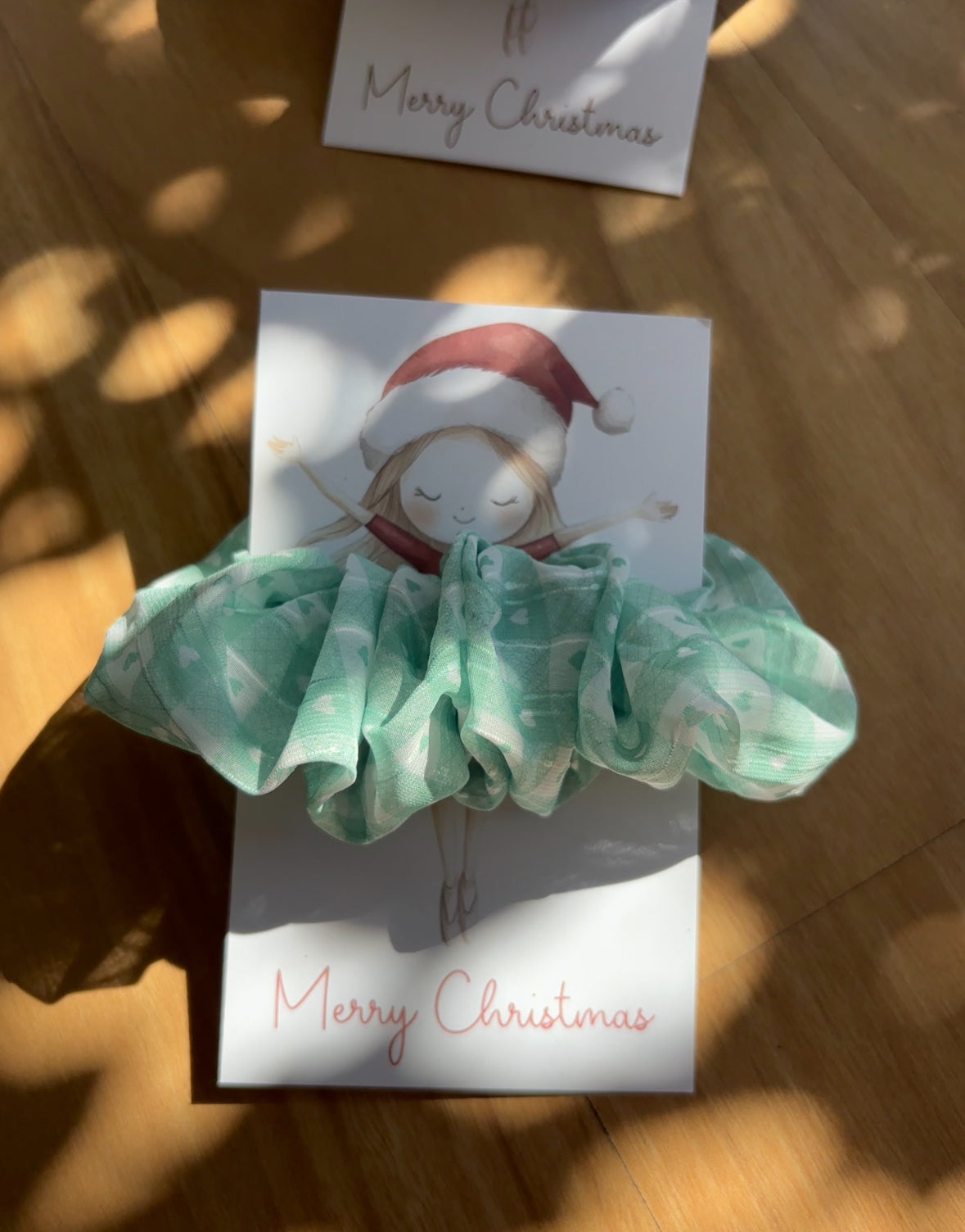 Christmas Scrunchie Ballerina