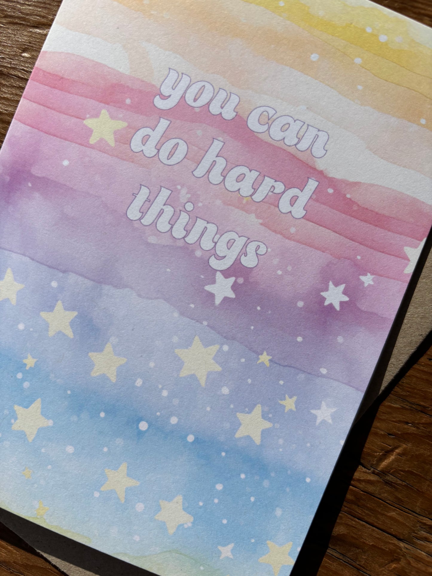 You can do hard things