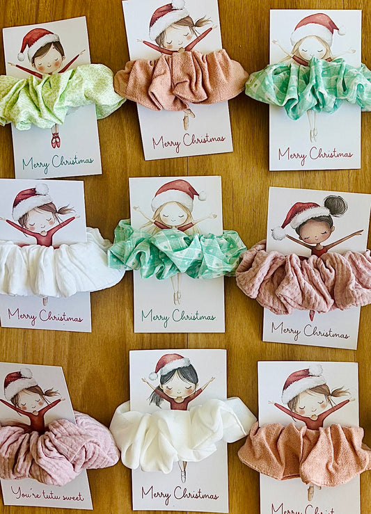 Christmas Scrunchie Ballerina