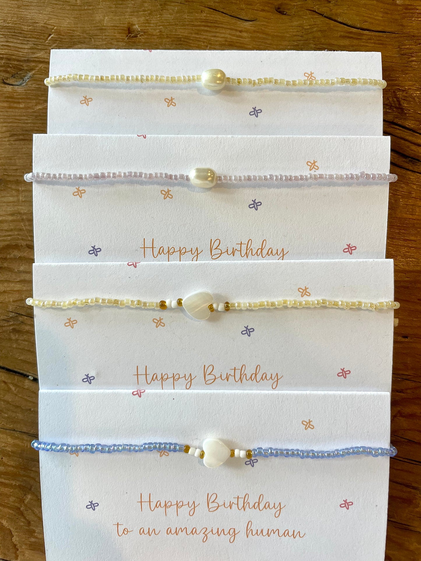 Happy Birthday Friendship Bracelet Card