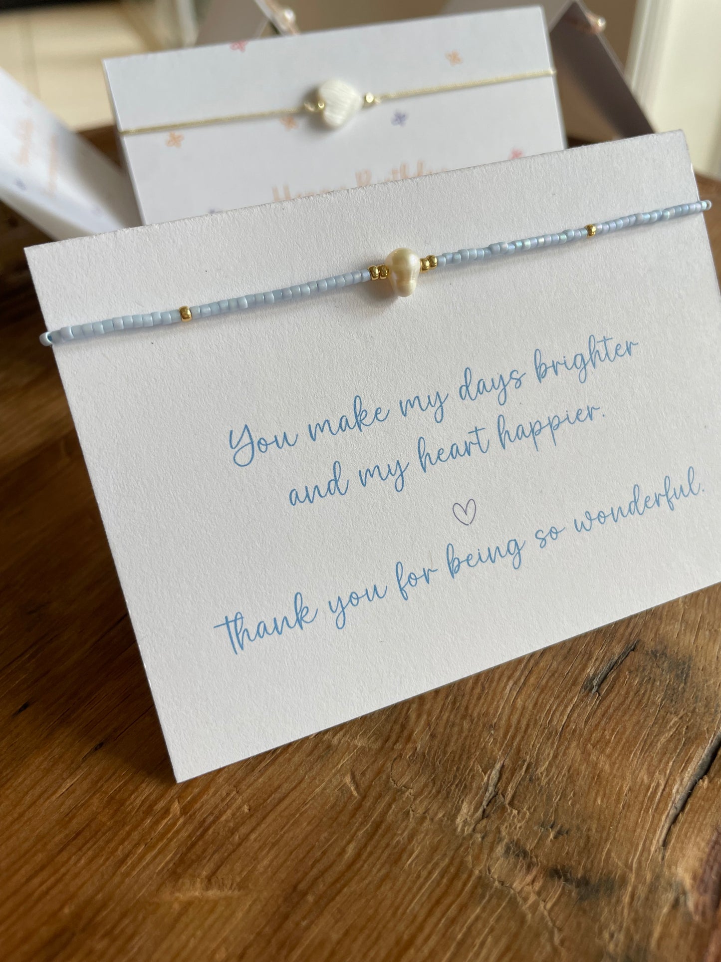 So Wonderful Friendship Bracelet Card