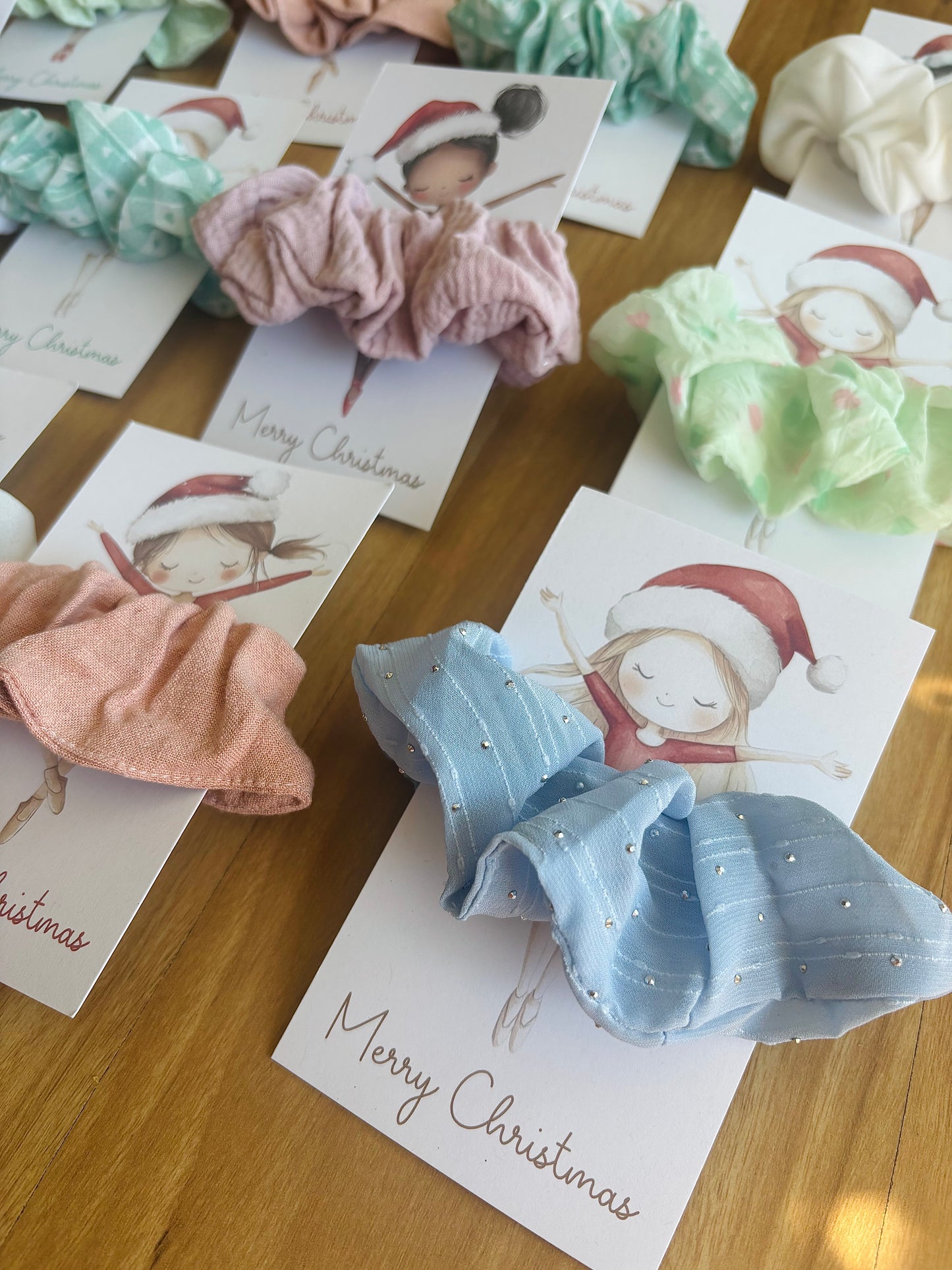 Christmas Scrunchie Ballerina