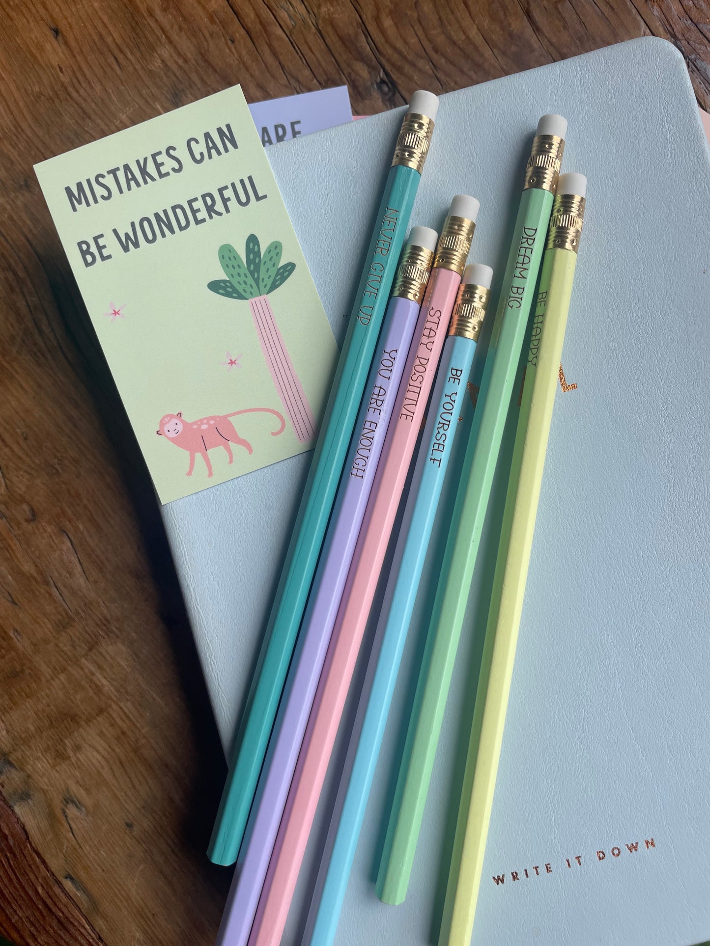 Rainbow Inspiration Pencils