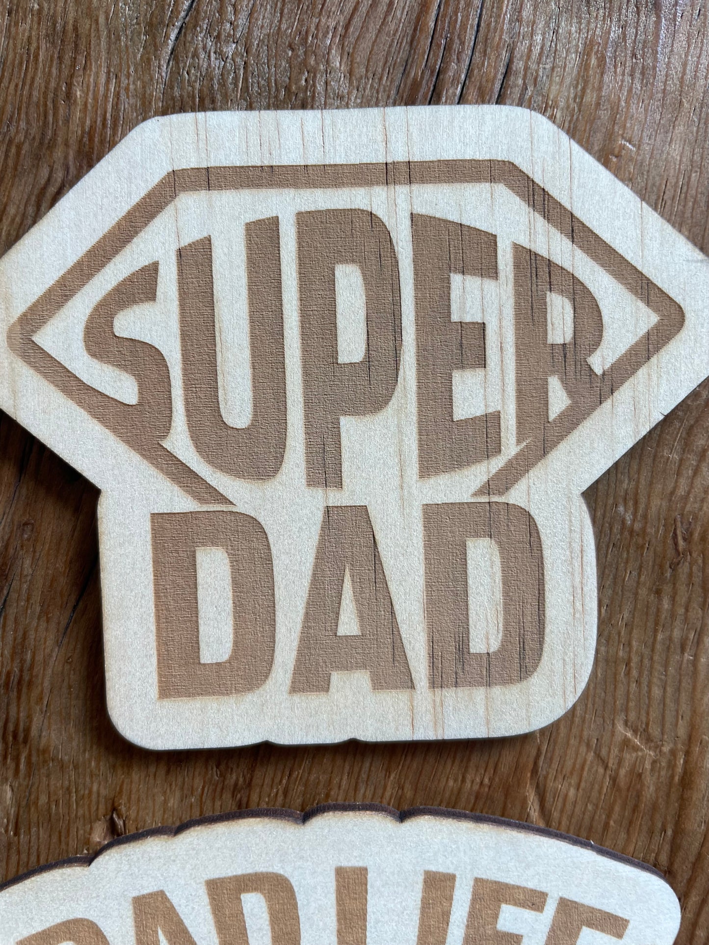 Dad - Grandpa Magnets Wooden