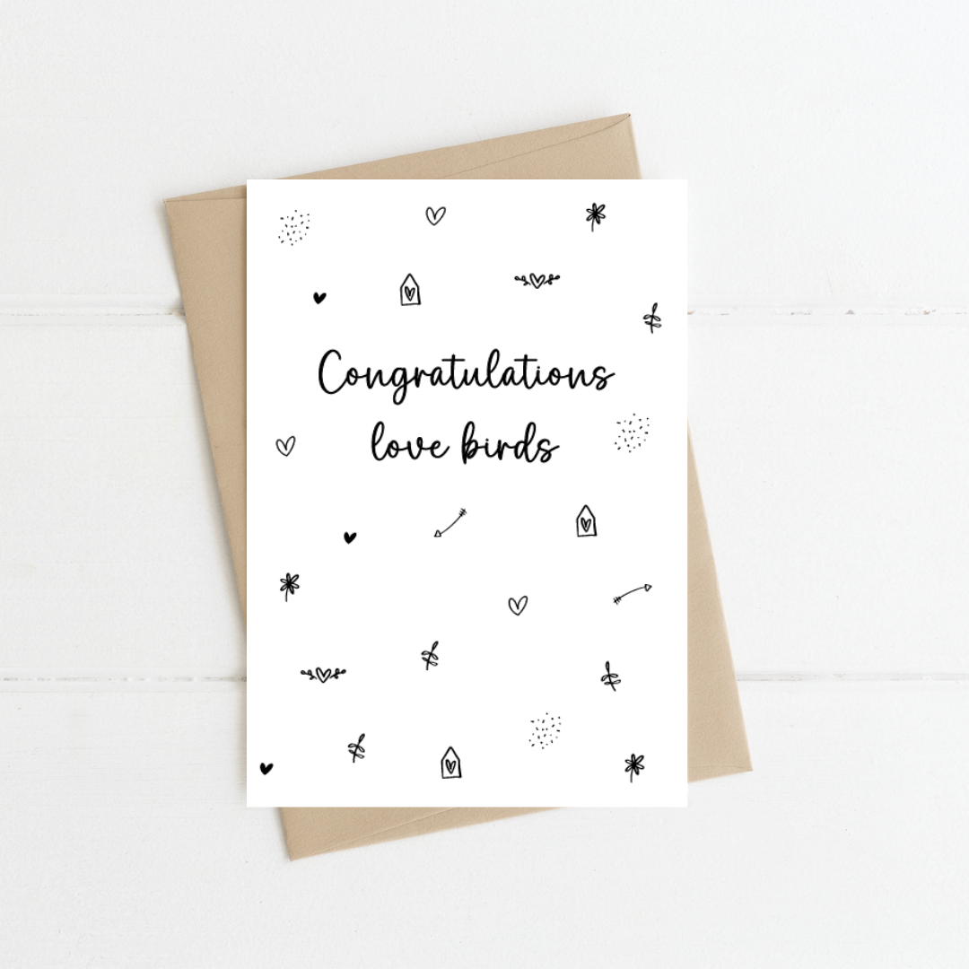 Congratulations Love Birds