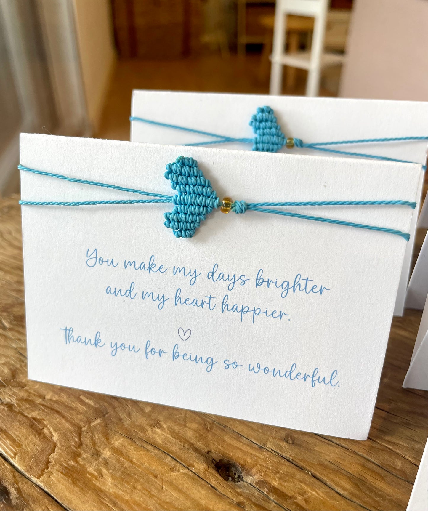 So Wonderful Friendship Bracelet Card