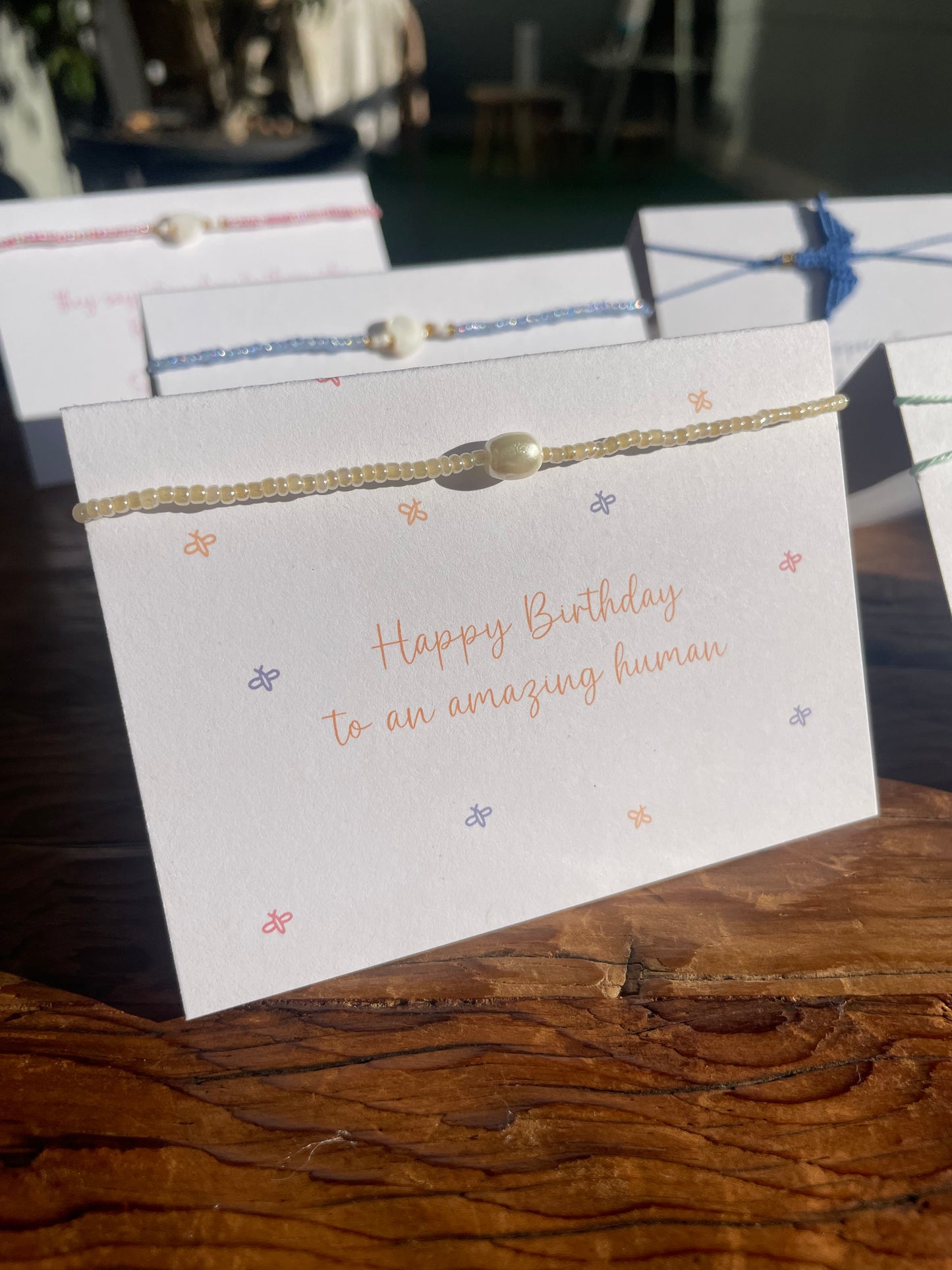 Happy Birthday Friendship Bracelet Card