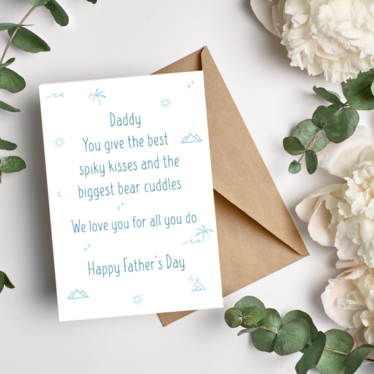 Daddy We Love You for All You Do