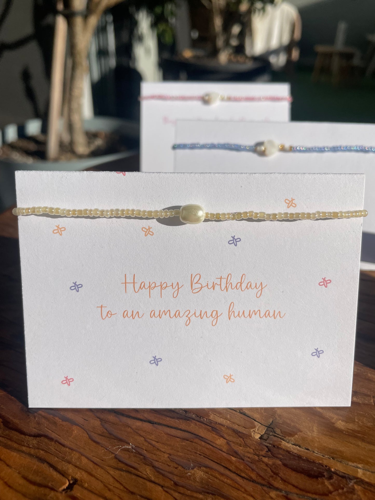 Happy Birthday Friendship Bracelet Card