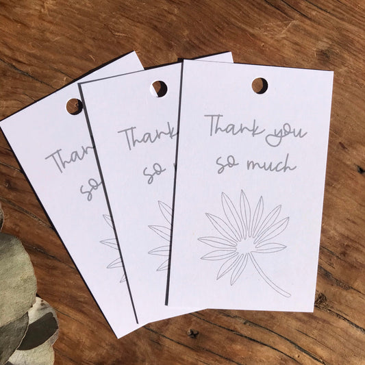 Thank You Gift Tags x 6