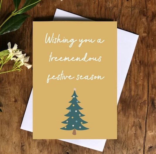 Wishing You a Treemendous Festive Season